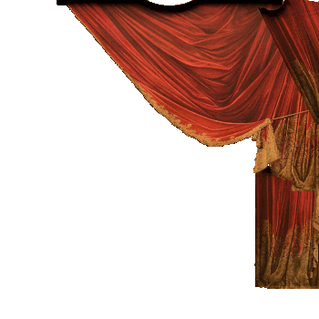 gif of the stage curtain opening